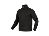 Leibwachter  FLEX-LINE  Zip-Sweater  Zwart.