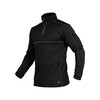 Leibwachter   FLEXLINE  Fleece Coolpas-Shirt  Zwart.