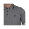 Leibwachter   FLEX-LINE   Polo-Shirt  Grijs.