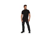 Leibwachter   FLEX-LINE   Polo-Shirt  Zwart.