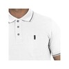 Leibwachter   FLEX-LINE   Polo-Shirt  Wit.