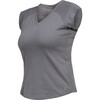 Leibwachter   FLEX-LINE  Dames-T-Shirt  Grijs.