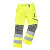 EXCESS REFLEX  WORKER  Broek  EN ISO 20471.2013 Geel/Grijs