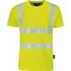VIZWELL VWTS3NY Cool Pass T-Shirt Geel