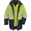 VIZWELL VWJK44Y Parka 5 in 1  ademend  wind- en waterdicht