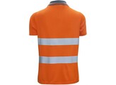 VIZWELL VWP1AO Polo-Shirt  COOLPASS  Orange