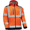 VIZWELL Softshell Jacket Orange / Navy