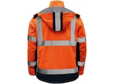 VIZWELL Softshell Jacket Orange / Navy