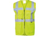 Vizwell VWRSY RWS waarschuwingsvest fluo geel