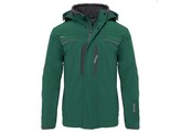 Excess 318-2-41-1 softshell winterjas groen-grijs