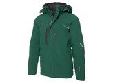 Excess 318-2-41-1 softshell winterjas groen-grijs