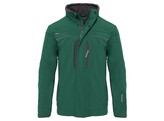 Excess 318-2-41-1 softshell winterjas groen-grijs