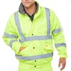 Bseen CBJFLSYS Bomberjack Fleece Gevoerd  Fluo Geel