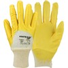 Asatex 03400 Yellow Nitrile Handsch Tricot collar  Open back