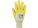 Asatex 03400 Jaune Nitrile Handsch Col Tricot  Dos ouvert