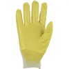 Asatex 03400 Yellow Nitrile Handsch Tricot collar  Open back