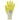 Asatex 03400P Yellow Nitrile Glove  Tricot Trim  Open Back