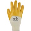 Asatex 03400T Yellow Nitrile Glove  Tricot Trim  Open Back