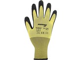 Asatex 3750 Latex Glove Black/Yellow