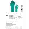 Gant de protection chimique Asatex 3450 - Nitrile-ECO Vert