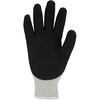 Asatex 3675 Knitted Latex Winter Glove Black/Grey