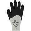 Asatex 3675 Knitted Latex Winter Glove Black/Grey