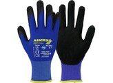 Asatex HIT099B Fine Knit Glove with Nitrile Microfoam