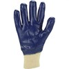 Asatex 3420 Nitrile Blue glove  tricot collar  Closed back