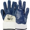 Asatex 3430 Nitrile Blue Glove  Safety Cap  Open Back