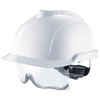 MSA SAFETY HELMET V-GARD 930 WITH INTEGRATED EYE PROTECTION