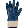 Asatex 3440 Nitrile Blue Glove  Safety Cap  Closed Back