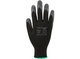 Asatex 3740 latex Glove Black