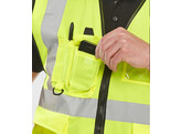 Bseen WCENGEXECM Saturn Gilet Hi-vis Yellow - LARGE