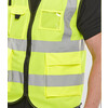 Bseen WCENGEXECM Saturn Gilet Hi-vis Yellow - LARGE