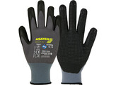 Asatex HIT099N Fine Knit Glove with Nitrile Microfoam Studs