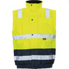 VIZWELL VW60CBY Gilet de pilote 2 en 1  jaune / marine