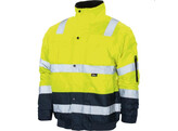 VIZWELL VW60CBY Gilet de pilote 2 en 1  jaune / marine