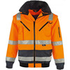 VIZWELL VW126CO Pilot Jas 4 in 1 Orange / Marine. - 4XL