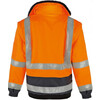 VIZWELL VW126CO Pilot Jacket 4 in 1 Orange / Marine.