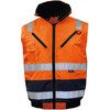 VIZWELL VW126CO Pilot Jas 4 in 1 Orange / Marine. - S