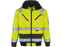 VIZWELL VW126CY Pilot Jacket 4 in 1 Yellow / Navy