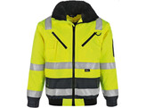 VIZWELL VW126CY Pilot Jas 4 in 1 Geel / Marine. - 4XL