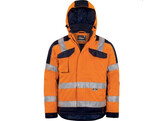 Vizwell VWT153 high visibility class 3 winter jacket