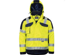 Veste d hiver haute visibilite classe 3 Vizwell VWT153Y