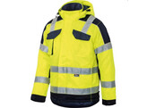 Vizwell VWT153Y high visibility class 3 winter jacket