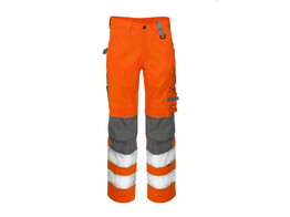 EXCESS 592 CHAMP REFLEX Trousers  Fluo Orange/Grey.