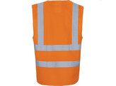 Vizwell VWE03O hoge zichtbaarheidsvest oranje - 3XL