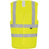 Vizwell VWE03Y hoge zichtbaarheidsvest yellow