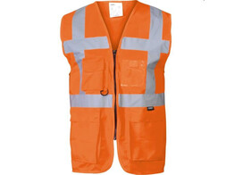 Vizwell VWRSO RWS vest fluo orange - S