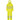 Vizwell VW6768Y Rain set with zipped pocket  fluorescent yellow